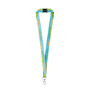 Ланьярд DOVER. SET SUBLIMATION Long II (20 мм) из переработанного полиэстера (100% rPET) с крючком-триггером 20 мм и предохранительной застежкой для нанесения логотипа