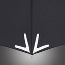 Мини-зонт AC Safebrella® с LED-подсветкой для нанесения логотипа