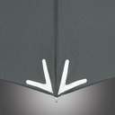 Мини-зонт AC Safebrella® с LED-подсветкой для нанесения логотипа