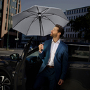 Зонт среднего размера AC FARE® Skylight® для нанесения логотипа