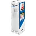 Алюминиевая бутылка с силиконовой крышкой для сублимации "VUTON" для нанесения логотипа