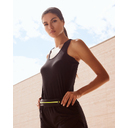MARATHON спортивный пояс FLUOR ORANGE/BLACK для нанесения логотипа