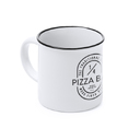 Кружка KUMBO WHITE/BLACK для нанесения логотипа