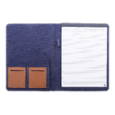 Папка для документов из переработанного холста для нанесения логотипа