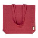 Сумка для покупок из переработанного хлопка для нанесения логотипа