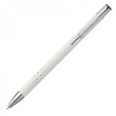 Металлическая ручка с прорезиненным корпусом NEW JERSEY для нанесения логотипа