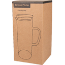Кувшин стеклянный BAMBOO PITCHER для нанесения логотипа