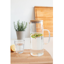 Кувшин стеклянный BAMBOO PITCHER для нанесения логотипа