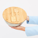 Салатник EAT HEALTHY для нанесения логотипа