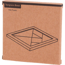 Деревянная головоломка TANGRAM BASE, цветная для нанесения логотипа