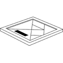 Деревянная головоломка TANGRAM BASE, цветная для нанесения логотипа