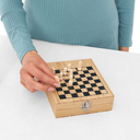 Набор для вина с шахматной игрой BAMBOO CHESS для нанесения логотипа