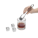 Набор кубиков льда в бархатном мешочке COOLING CUBES для нанесения логотипа