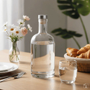 Стеклянная бутылка для питья PEARLY для нанесения логотипа