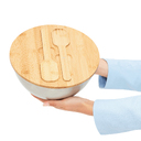 Салатница EAT HEALTHY для нанесения логотипа