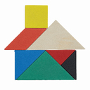 Деревянная головоломка TANGRAM BASE для нанесения логотипа