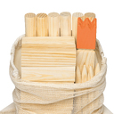 Викингская игра в броски KUBB для нанесения логотипа