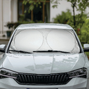 Солнцезащитная шторка для лобового стекла автомобиля SUN SHIELD для нанесения логотипа
