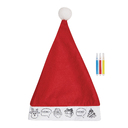 Фетровая рождественская шляпа COLOURFUL HAT для нанесения логотипа
