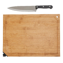 Большая разделочная доска BAMBOO SHARP для нанесения логотипа