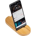 Бамбуковая подставка для планшета и смартфона для нанесения логотипа