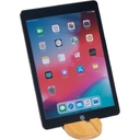 Бамбуковая подставка для планшета и смартфона для нанесения логотипа