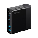 Зарядная станция 3xUSB Type-C, 2xUSB, PD, QC, 140Вт для нанесения логотипа