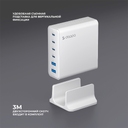Зарядная станция 4xUSB Type-C, 2xUSB, PD, QC, 160Вт для нанесения логотипа
