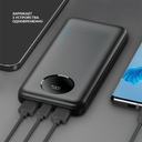 Внешний АКБ NRG Turbo V4 10000 мА-ч, дисплей для нанесения логотипа