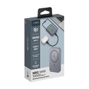 Внешний АКБ NRG Max Qi2.2 10000 мА-ч, 25Вт MageSafe для нанесения логотипа