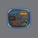 FM-трансмиттер Wave Pro, QC/PD, LED, 48Вт, ENC, Bass boost для нанесения логотипа