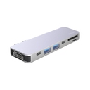 USB-C адаптер для MacBook 7-в-1 для нанесения логотипа