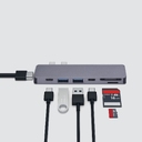 USB-C адаптер для MacBook 7-в-1 для нанесения логотипа