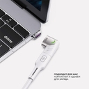 Адаптер USB-С - USB-C, магнитный для нанесения логотипа