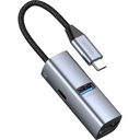 USB-хаб 3 в 1 USB-C - USB-A3.0 + USB-C PD100Вт + HDMI для нанесения логотипа