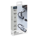 USB-хаб 3 в 1 USB-C - USB-A3.0 + USB-C PD100Вт + HDMI для нанесения логотипа