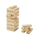 Деревянная игра «Jumble», натуральный для нанесения логотипа