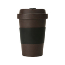 Стакан из кофе с силиконовой манжетой «Latte» для нанесения логотипа