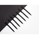 Ручка металлическая шариковая «Taper Metal» soft-touch для нанесения логотипа
