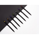 Ручка металлическая шариковая «Taper Metal» soft-touch для нанесения логотипа