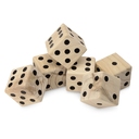 Деревянная игра в кости, XL "Dice" для нанесения логотипа