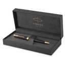 Ручка шариковая Parker «Sonnet Core Matte Black GT» для нанесения логотипа