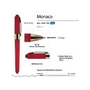Ручка пластиковая шариковая «Monaco» для нанесения логотипа
