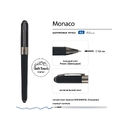 Ручка пластиковая шариковая «Monaco» софт-тач для нанесения логотипа