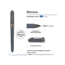 Ручка пластиковая шариковая «Monaco» софт-тач для нанесения логотипа