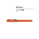 Ручка пластиковая шариковая «Monaco» софт-тач для нанесения логотипа