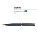 Ручка металлическая шариковая «Sienna», софт-тач для нанесения логотипа