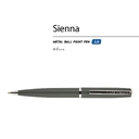 Ручка металлическая шариковая «Sienna», софт-тач для нанесения логотипа