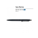 Ручка металлическая шариковая «San Remo», софт тач для нанесения логотипа