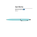 Ручка металлическая шариковая «San Remo», софт-тач для нанесения логотипа